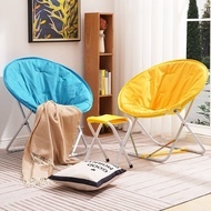Sam Moon Chair Lazy Bone Chair Lunch Break Artifact Sun Chair Nap Recliner Foldable Outdoor Single Sofa