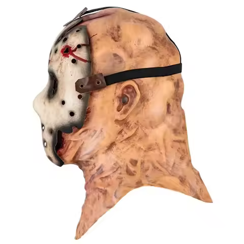 CyHalloween Mask Mascara Halloween Cosplay Costume Mask Friday The 13th Halloween Myers Jason Vs Fre