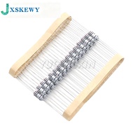 20pcs 1/2W 5% 0.5W Wire Wound Resistor Fuse Winding Resistance 0.1R 0.1 0.15 0.22 0.33 0.5 1 2.2 4.7