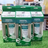 VETS Best Dental Care Kit 103ml Brush + Toothpaste gel Dog vb10528