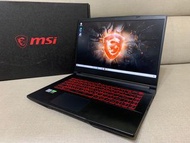 MSI輕薄電競筆電i7-11800H,RTX3050-4G,16G Ram,512G SSD