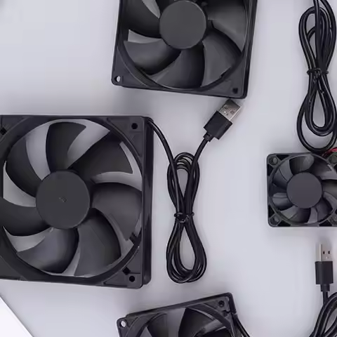 USB Router Fan Computer Case TV Box Cooling Case 5V Brushless Cooling Fan 50mm 80mm 90mm 120mm PC DI