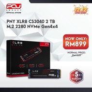 PNY XLR8 CS3040 M.2 2280 NVMe Gen4x4 2TB SSD/