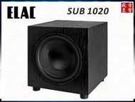 德國 ELAC SUB1020 / SUB1020 超低音喇叭 / 公司貨-可自取