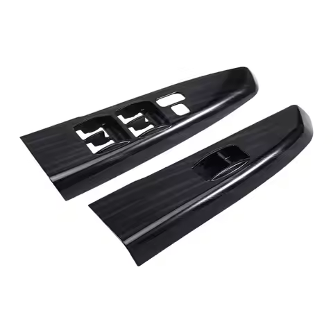 A30F-1Pair Front Door Window Switch Bezel Trim For Toyota Hilux 05-14 74232-0K020-B0 74231-0K020-B0 