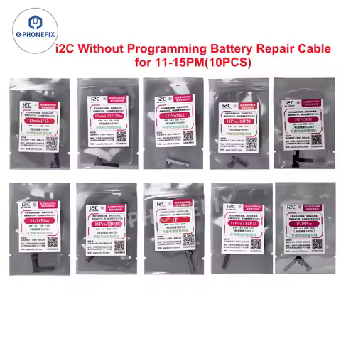 i2C Without Programming Battery Repair Flex Cable For iPhone 11- 15ProMax Battery Repair Tools batte