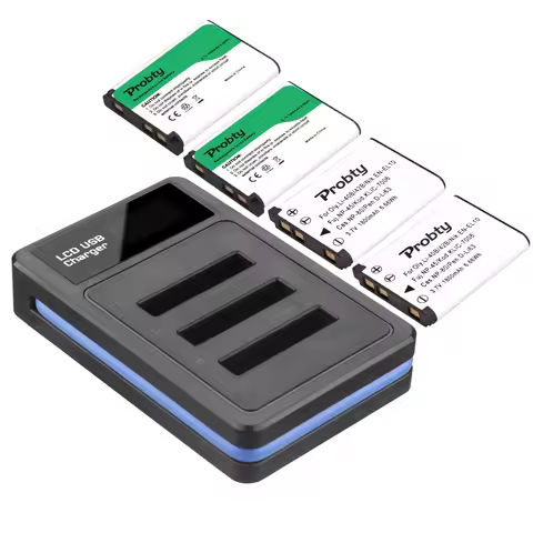 Li-40B Li-42B EN-EL10 D-LI63 Battery For Olympus LI-42B LI42B for Nikon EN EL10, FinePix XP70 XP60 X