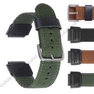 18mm Durable Nylon Watch Strap for Casio AE-1200WH MRW-200 SGW-300 AQ-S810W Men Women Green Black Brown Bracelet Watch Accessories