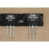TRANSISTOR SANKEN 2SA1494 AND 2SC3858 LOT 01P ORIGINAL PER SET