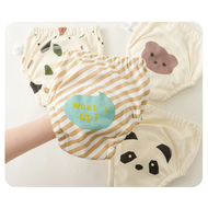 Korean Style Cotton Baby Potty Training Pants New Baby Diaper Infant Washable Shorts Nappy Panties N