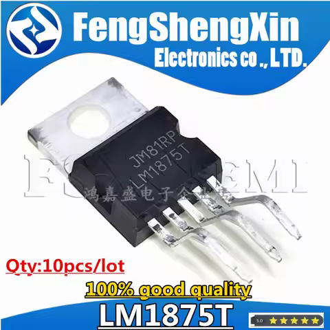 10pcs/lot LM1875T LM1875 Audio Power Amplifier IC TO220-5