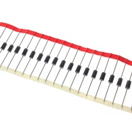 50PCS Rectifier Diode Schottky 1N5404 1N5406 1N5408 1N5822 1N5824 DO-27 30V-1KV 3A-5A