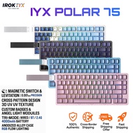 IYX IYX Polar75 Gaming Magnetic Axis Keyboard Wired Single Mode RT Mode Change Key Game Mechanical K
