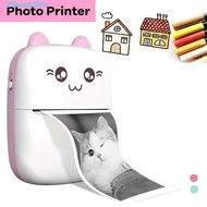 BACK2LIFE Thermal Printer, Portable Cat Shaped Pocket Thermal Label Printer, Paperang Printer Lightw