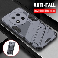 For Honor X9c Hidden Holder Stand Phone Case Honor X60 Pro X9b X9a Honar X9c Camera Shockproof PC Ba