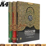 [BERKAH] Al Quran Hafalan Hafazan Perkata Latin 8 Blok Ukuran A4 Quran