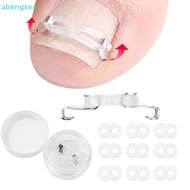abongsea 1/2 Set Ingrown Toenail Corrector Tools Pedicure Recover Embed Toenail Treatment Foot Care 