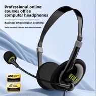 Wired Computer Headset Online Class Teaching Office Game Headset Headset USB Business Headset