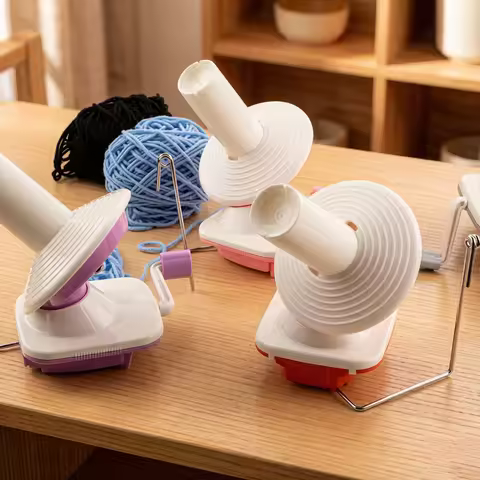1PC Yarn Winder Household Hand Operated Wool Yarn Ball Winder Quick Wool Wire Winder Household Weavi