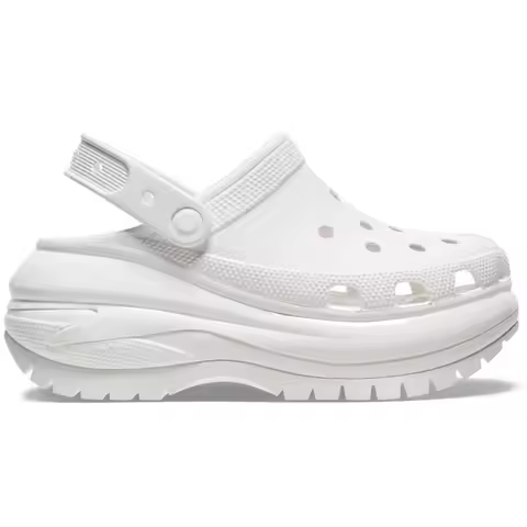 Crocs women clogs model mega crush clog white