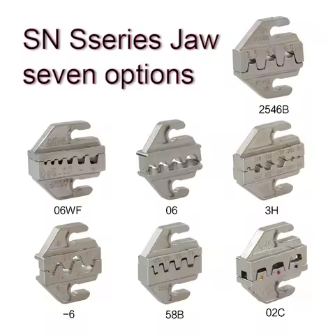 Crimping tool pliers Alloy jaws SN-2546B 58B 02C 03H 06WF X6 / 06 48BS used for crimping terminals，J