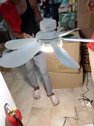 1pcs 40W super quiet flower fan light ceiling fan with light