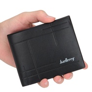 Men's Leather Wallet Men's Leather Wallet Men's Leather Folding Wallet Baellerry Import Wallet 17.ID