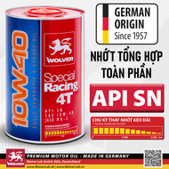 HONDA WINNER - SONIC - Dầu nhớt Wolver Special Racing 10W40 SN (1.1L) (Dung tích lẻ cho Winner Sonic