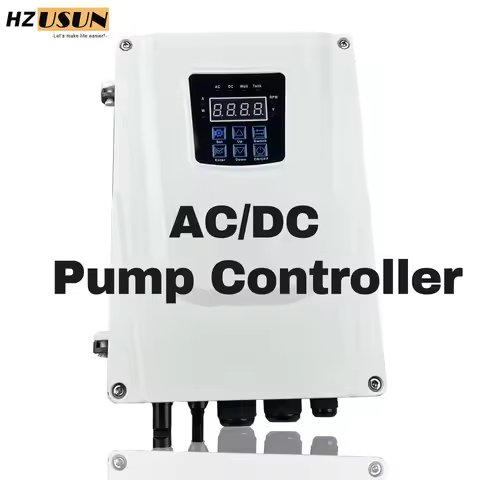 1 HP 2 HP Hybrid AC DC Solar Surface Pool Pump Controller Price Spare MPPT Solar Submersible Well Wa