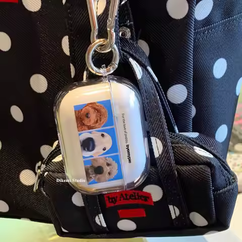 INS Cute Lovely Cartoon Dog Trendy Niche For Airpod 4 3 2 1 AirPod Pro 3 2 Headphone Case Dustproof 
