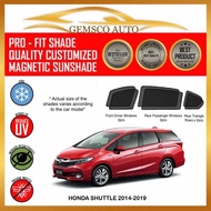 Honda Shuttle 2014-2021 ( 6 / 7 pcs ) Car Magnetic Sunshade / Boot Tray