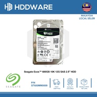 Seagate Exos™ 600GB 10K 12G SAS 512n 2.5" HDD [ 10E2400 ] // ST600MM0009 // 1XF200-003