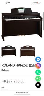 Roland HPI-50E digital piano