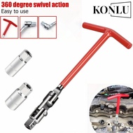 WKQG 16/21mm Spark Plug Removal Block Torque And Long Wrench