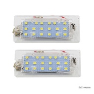 fol 2Pcs 12V Car License Number Plate Light for E53 X5 1999-2003 E83 X3 03-10