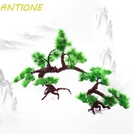 ANTIONE Welcome Pine Lifelike Plastic for Fish Tank Aquarium Decoration Home Garden Artificial Aquarium Plants