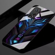 HP [ AZ22 ] Softcase Glass Glitter Glass For XIAOMI MI 10T 5Ghp MI 10T PRO 5G/ - XIAOMI MI 10T 5G LA