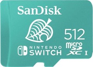 SanDisk 512GB microSDXC-Card, Licensed for Nintendo-Switch 記憶卡 SDSQXAO-512G-GN3ZN
