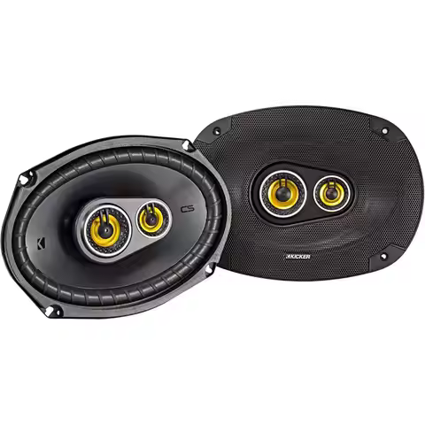 150W 6x9 Coaxial Car Speakers Pair, Black