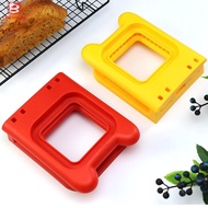 [clarins.sg] Square Cookie Bread Pancake Maker Remove Bread Crust Stainless Steel Easy To Use