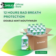 [VALUE BUNDLE of 12] DARLIE Mouthwash 12x500ml - Double Mint/ Green Tea/ Peach Splash/ Splashy Fruit