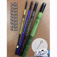 1.8m - 5.4m Mumujuri JORAN UDANG/ Puyu Stick /Puyu pole