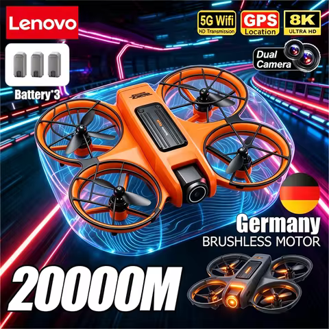 Lenovo S156 Drone 8K Aerial HD Wide Angle Dual Camera 5G WIFI Brushless Motor Intelligent Obstacle A