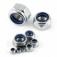 LOCK NUT M6 pith nylon NUT 1,0 key 10