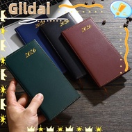 GILDAI Appointment Notebooks, A6 with Calendar 2026 Agenda Book, Portable To Do List Daily Weekly Pl