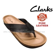 Clarks Sandal Pure Leather Ship in 24 hour Slipper Clarks Sandal Clarks Kasut Kulit Clarks 男拖鞋
