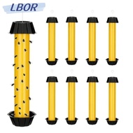 LBOR 1Pcs Adhesive Stick, Plastic 25cm Insect Sticky Trap,  Super Sticky Pest Control Fly Paste Stic