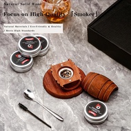 Whiskey Smoker Wooden Spirits Infuser Whiskey Cocktail Smoker for Men Dad Husband Father Boyfriend H