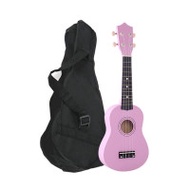 Ukulele 21寸四弦烏克麗麗夏威夷小吉他 小結他 - 粉紅色