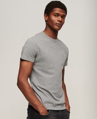 Superdry Organic Cotton Essential Logo T-Shirt - Noos Grey Marl